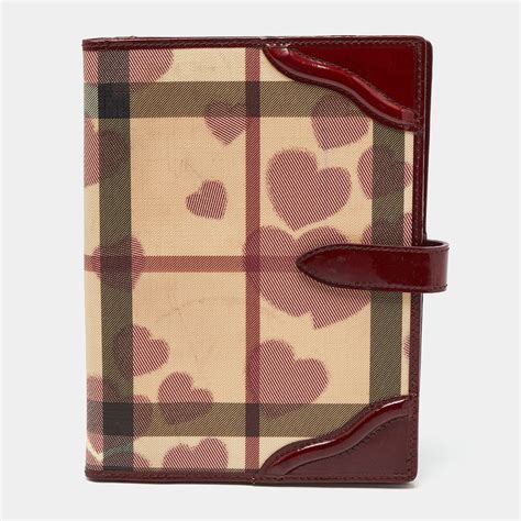 burberry leather agenda|Accessories .